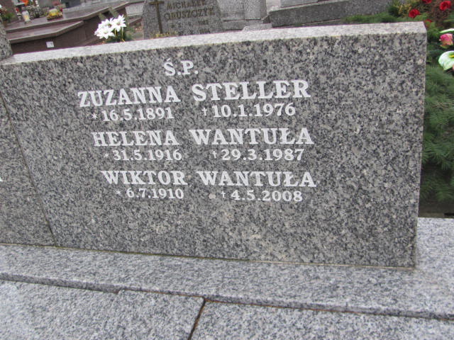 Wiktor Wantuła 1910 Ustroń ewangelicki - Grobonet - Wyszukiwarka osób pochowanych