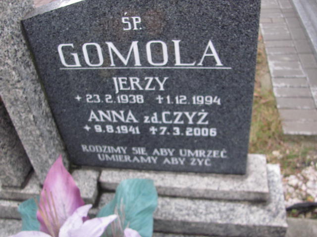 Anna Gomola 1941 Ustroń ewangelicki - Grobonet - Wyszukiwarka osób pochowanych