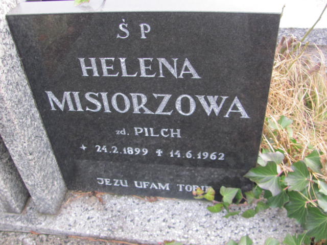 Helena Misiorz 1899 Ustroń ewangelicki - Grobonet - Wyszukiwarka osób pochowanych