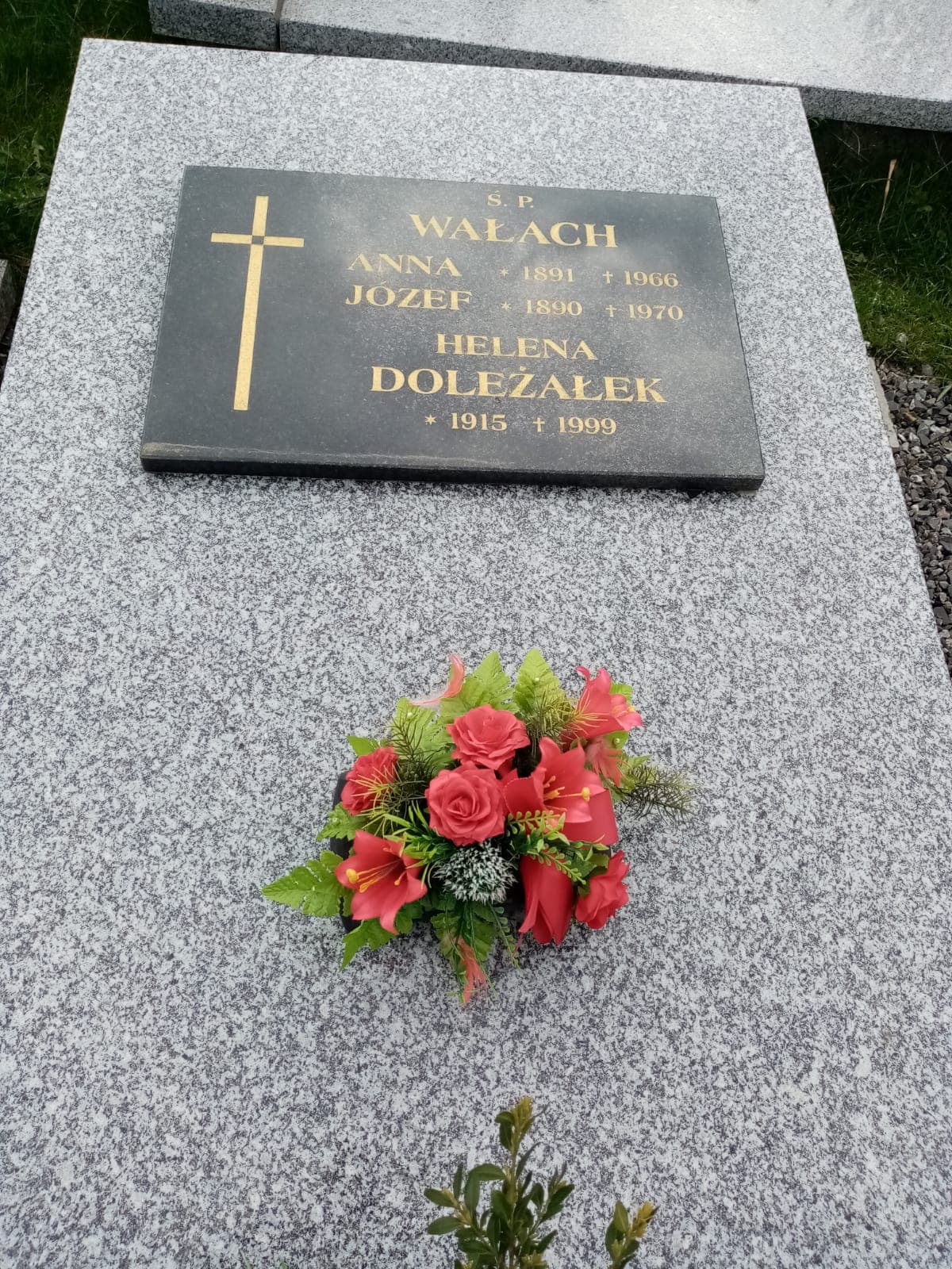 Grób Helena Doleżałek