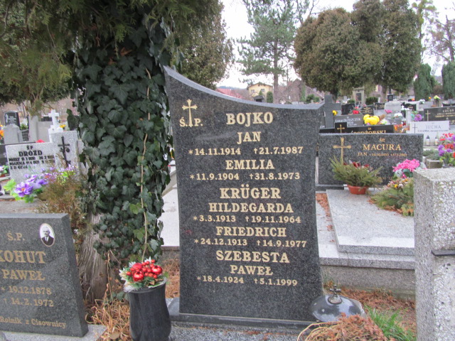 Siegfried Kruger 1940 Ustroń ewangelicki - Grobonet - Wyszukiwarka osób pochowanych