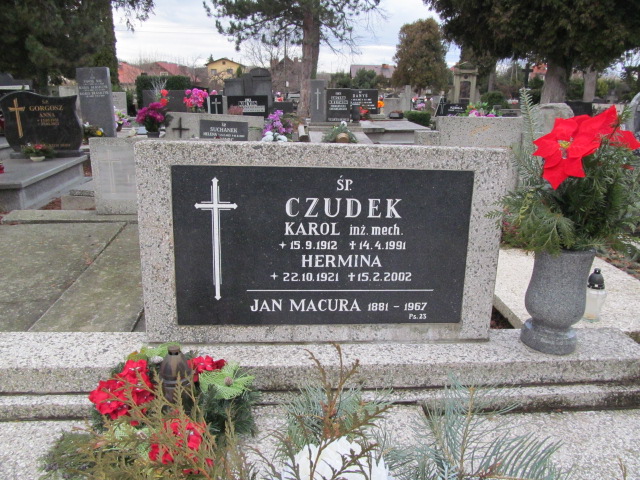 Jan Macura 1881 Ustroń ewangelicki - Grobonet - Wyszukiwarka osób pochowanych