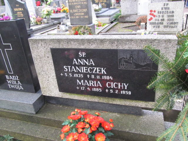 Maria Cichy 1885 Ustroń ewangelicki - Grobonet - Wyszukiwarka osób pochowanych