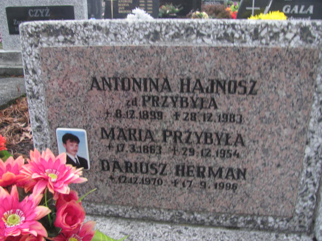 Antonina Hajnosz 1899 Ustroń ewangelicki - Grobonet - Wyszukiwarka osób pochowanych