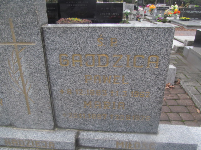 Paweł Gajdzica 1883 Ustroń ewangelicki - Grobonet - Wyszukiwarka osób pochowanych