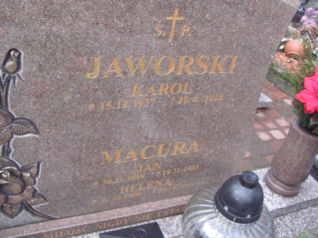 Karol Jaworski 1937 Ustroń ewangelicki - Grobonet - Wyszukiwarka osób pochowanych